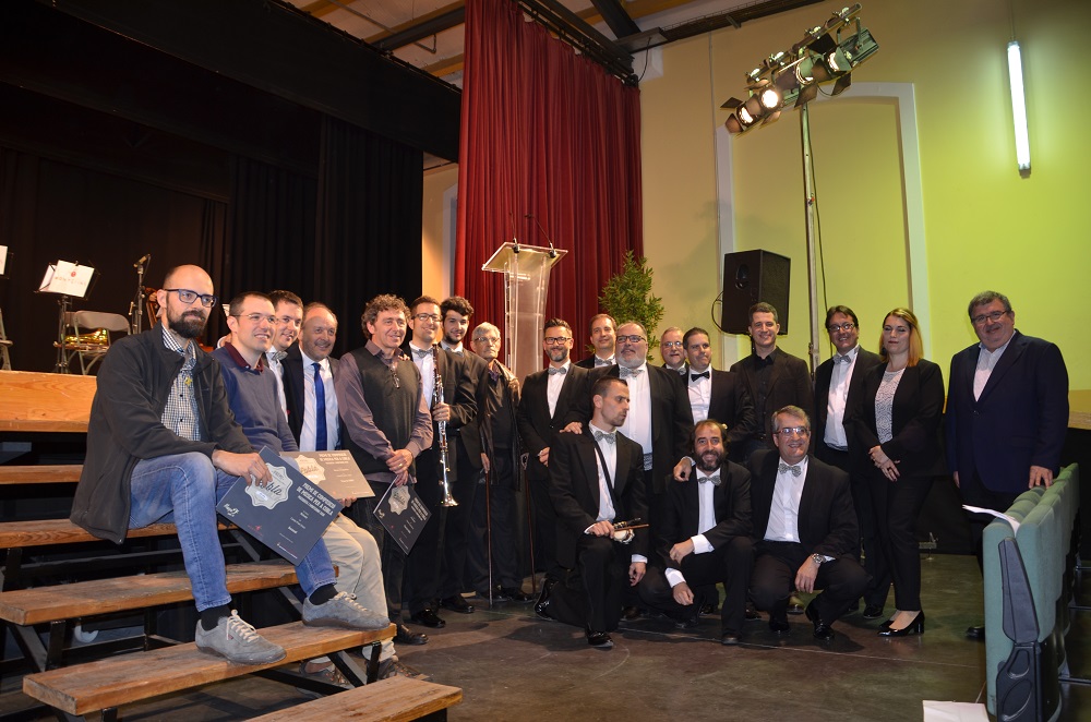 Ramon Cardo i Gerard Pastor, guanyadors del Premi de composició de música per a cobla Masquefa i Montgrins 2018