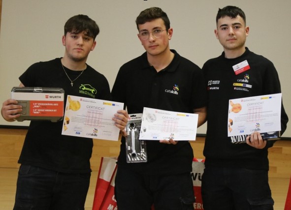 Un alumne del Milà i Fontanals, guanyador del campionat Catskills en l’especialitat de carrosseria