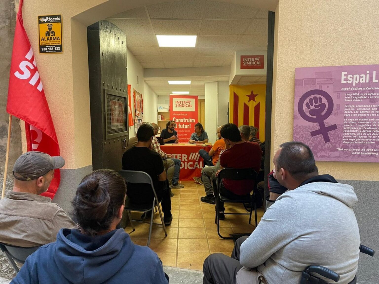 Intersindical Anoia celebra un augment en el nombre de delegats al llarg de 2023