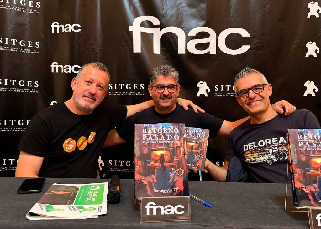 El vilanoví Pérez-Vico i Pepe Dana presenten el seu segon llibre “Retorno al pasado” en el Festival de Sitges