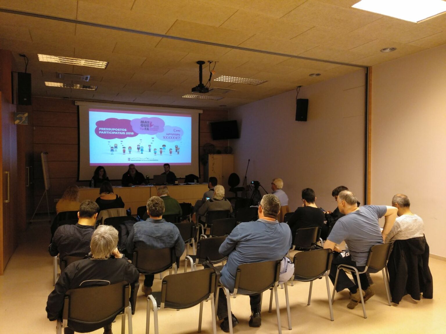 Els veïns de Masquefa presenten 87 propostes als primers pressupostos participatius