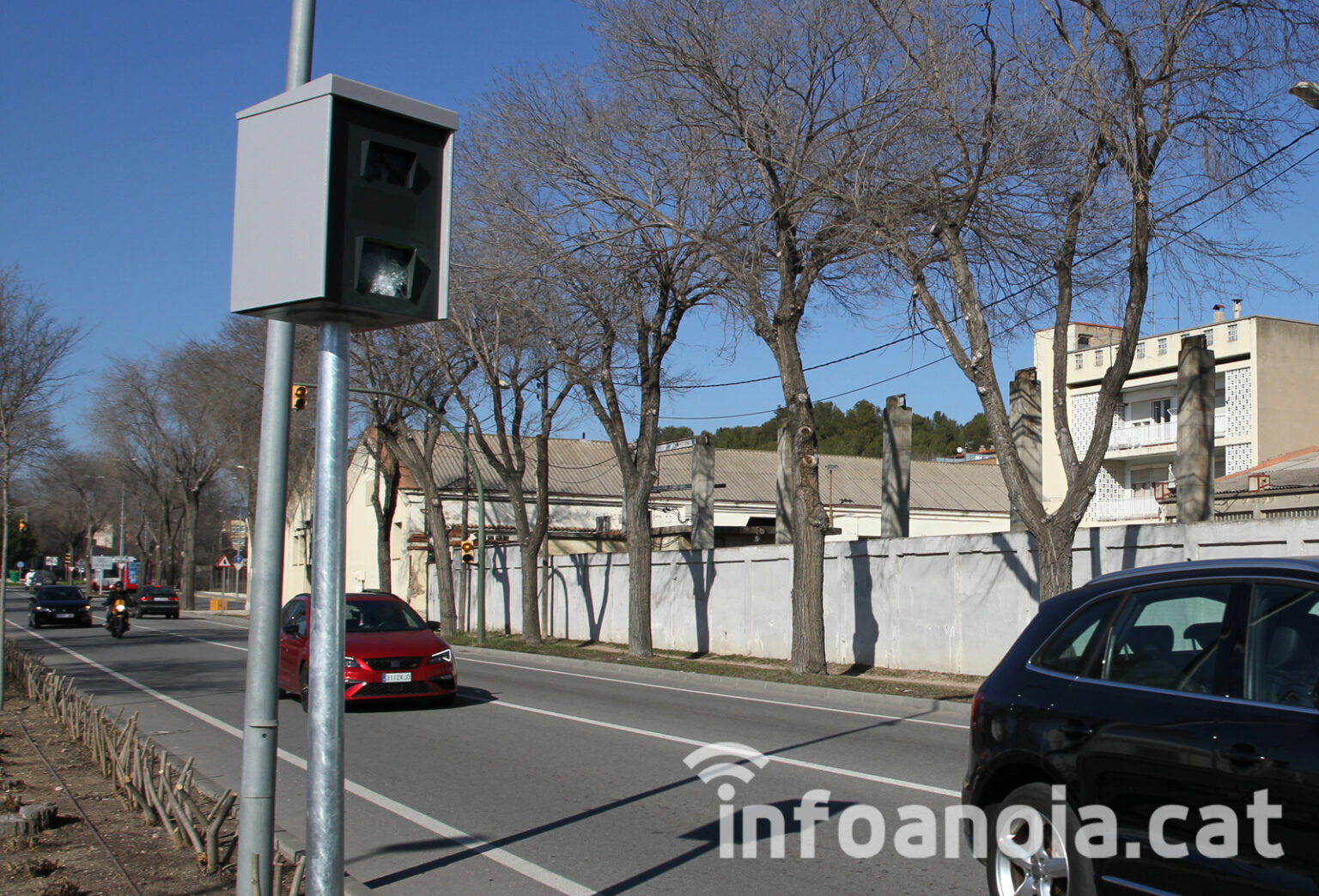 L’Ajuntament de Vilanova del Camí augmenta a 40 km/h la velocitat permesa al tram dels radars