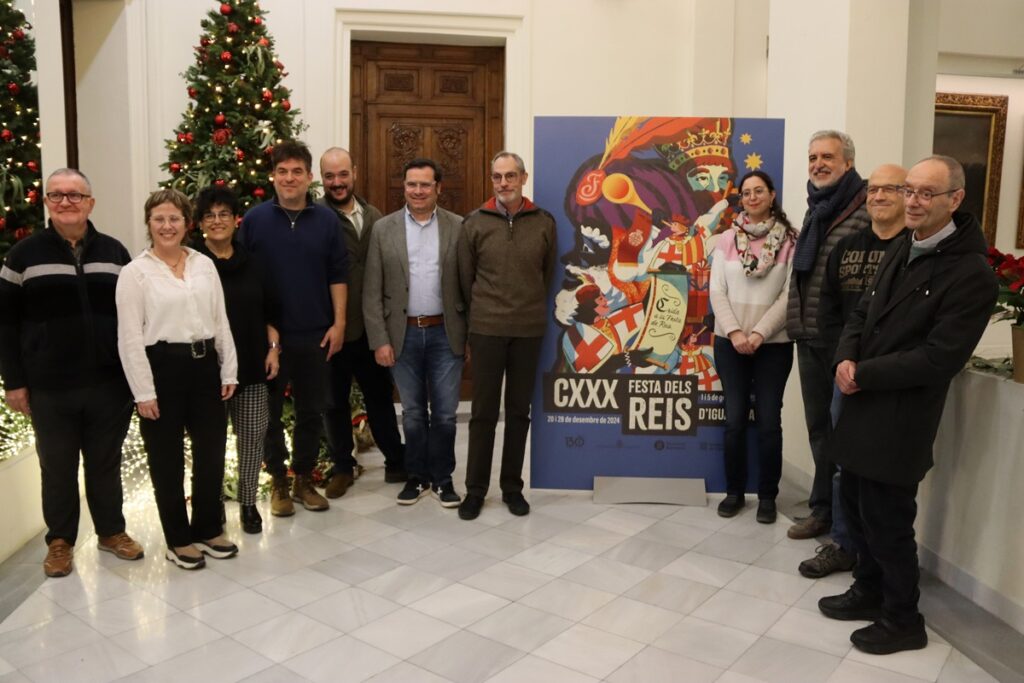 La festa dels Reis d’Igualada recupera pel seu 130è aniversari les figures històriques del nunci i els heralds
