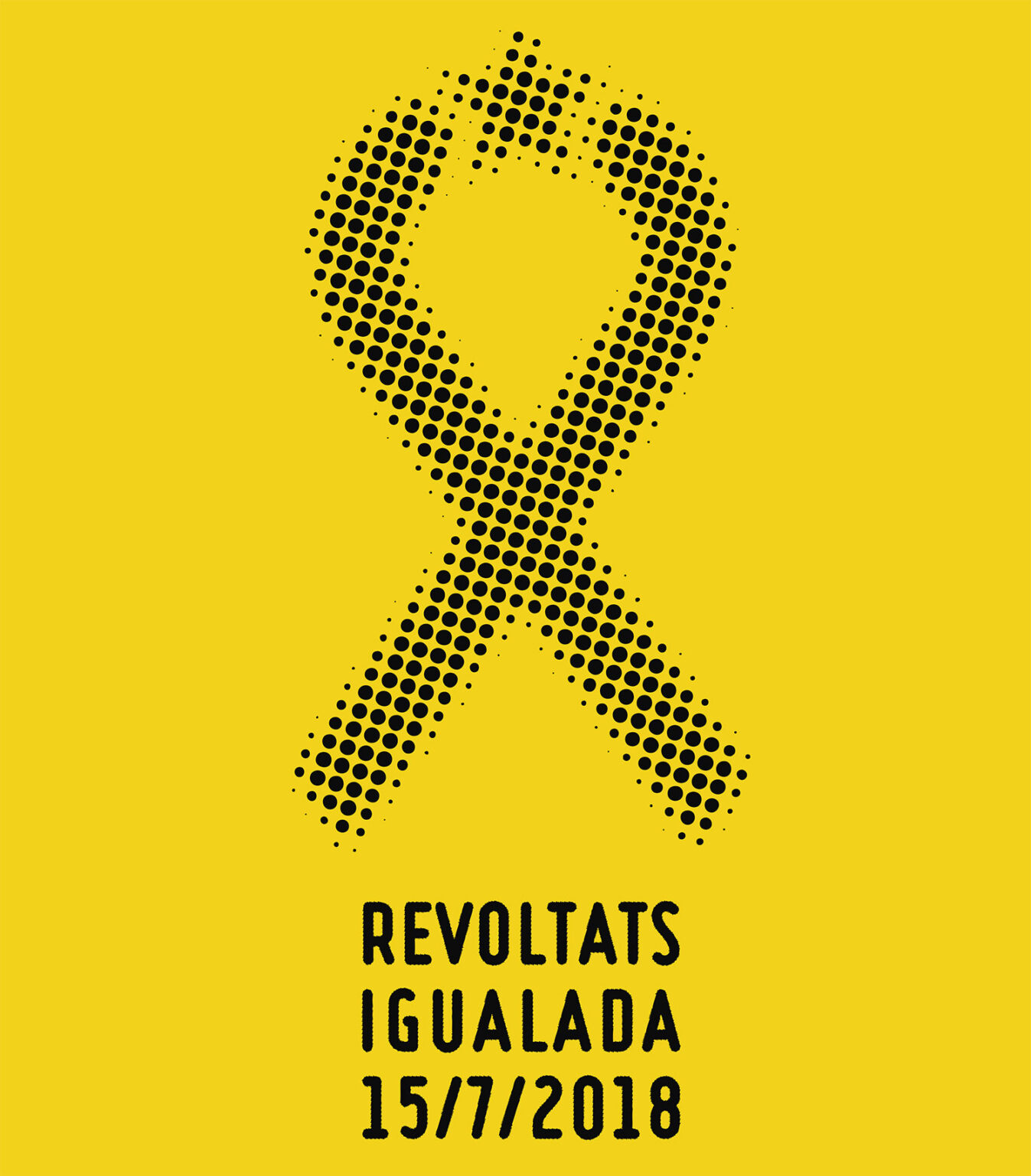 Igualada acollirà un llaç groc humà