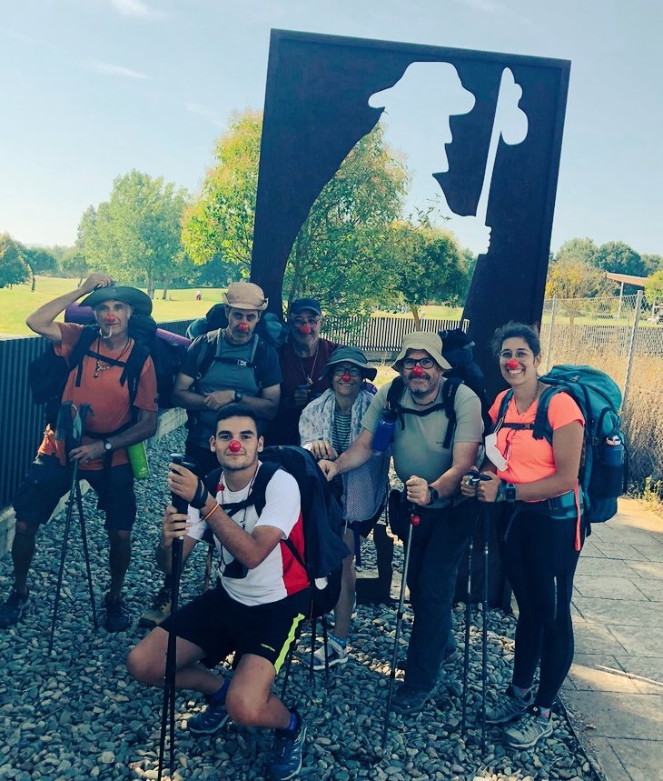 L’anoienc Francesc Esteve torna a fer del Camí de Santiago una ‘Riuada de nassos’ a favor de l’ONG Pallapupas