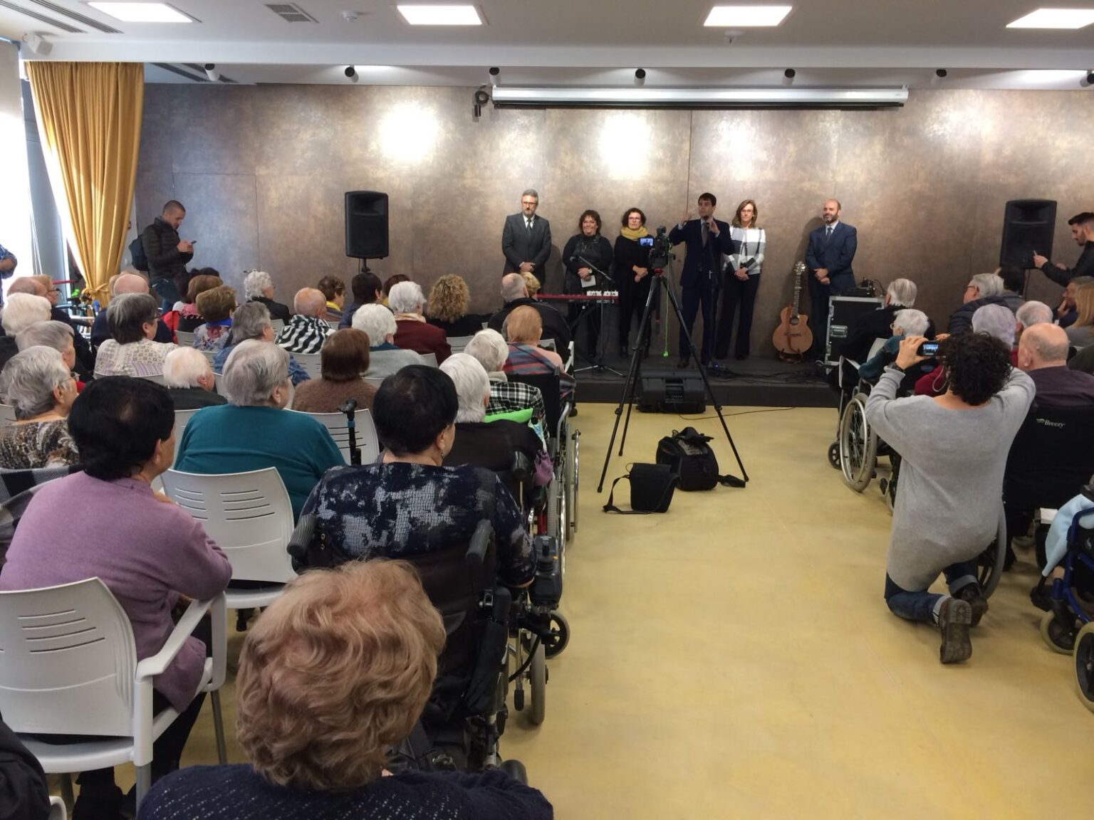 La Residència Pare Vilaseca d’Igualada inaugura la nova Sala Teresa Mimó