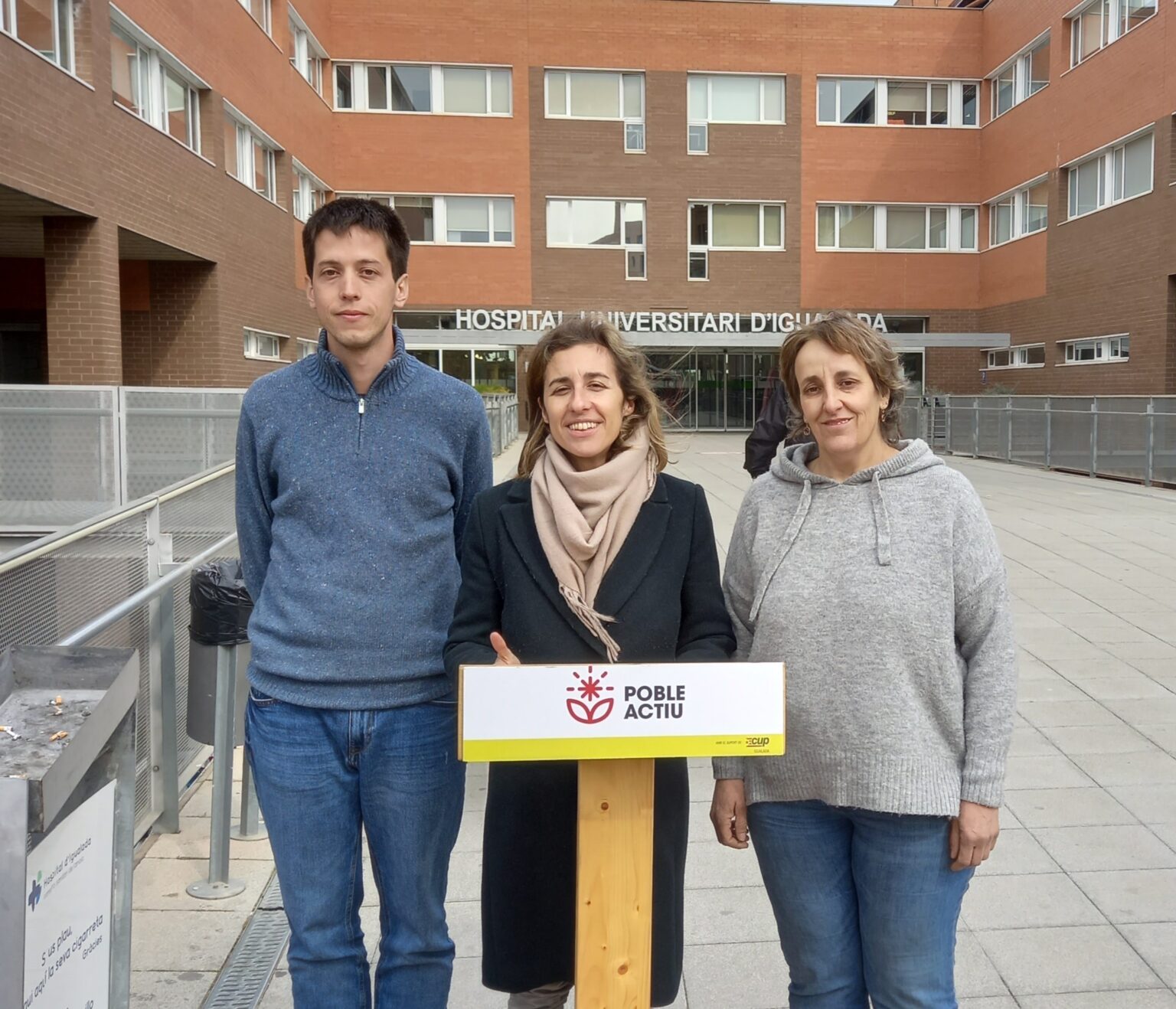Poble Actiu espera veure «canvis reals» en la gestió de l’Hospital d’Igualada