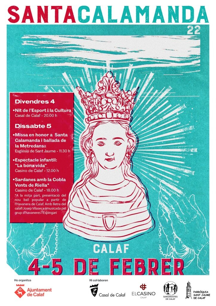 Calaf recupera la Festa Major de Santa Calamanda