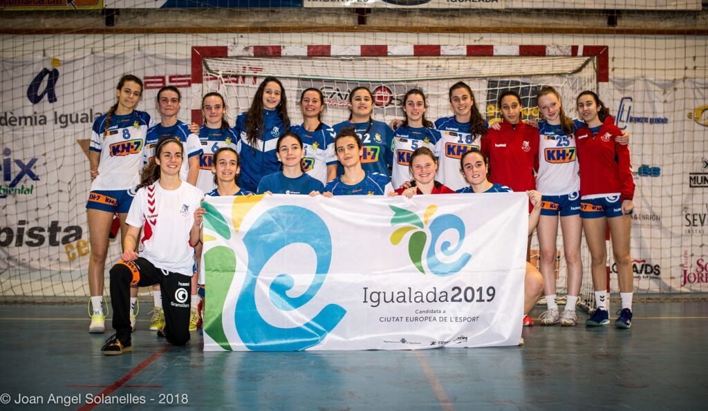 El millor handbol base femení es va citar a l’Anoia
