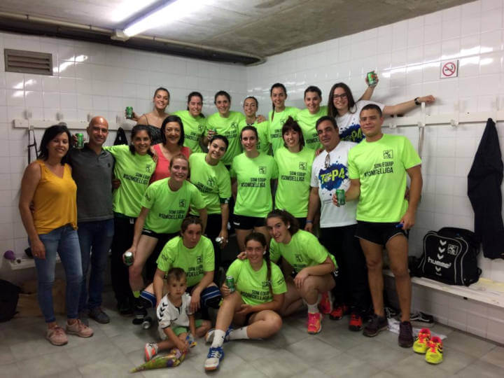 El Club Handbol Vilanova assoleix l’ascens a Lliga Catalana