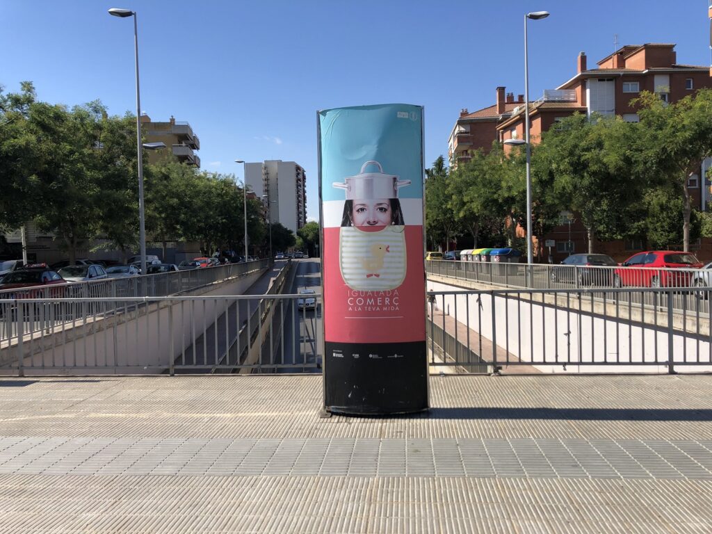 Igualada Comerç renovarà els tòtems que té repartits per la ciutat
