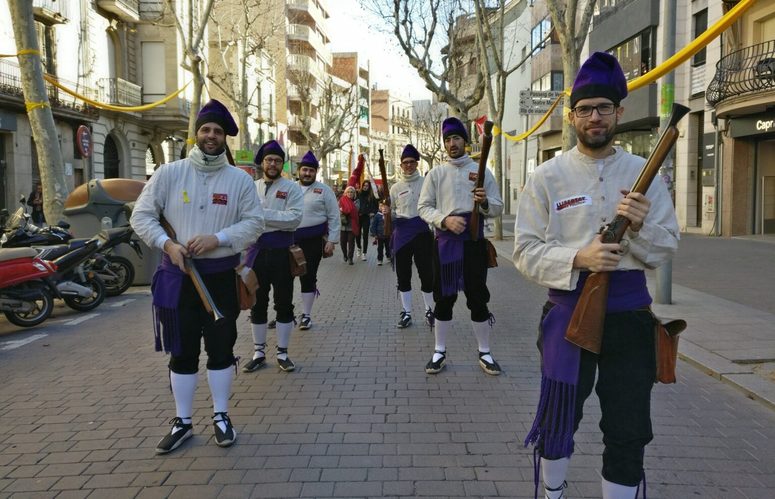 Els trabucaires d’Igualada celebren el seu desè aniversari