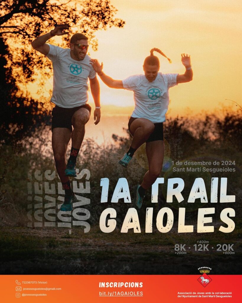 Sant Martí Sesgueioles, a punt per la 1a Edició de la Trail Gaioles