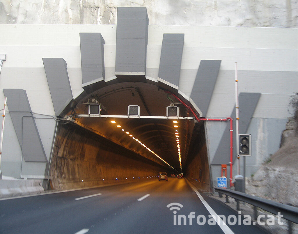 Els túnels del Bruc, tallats la propera nit per un simulacre d’emergència