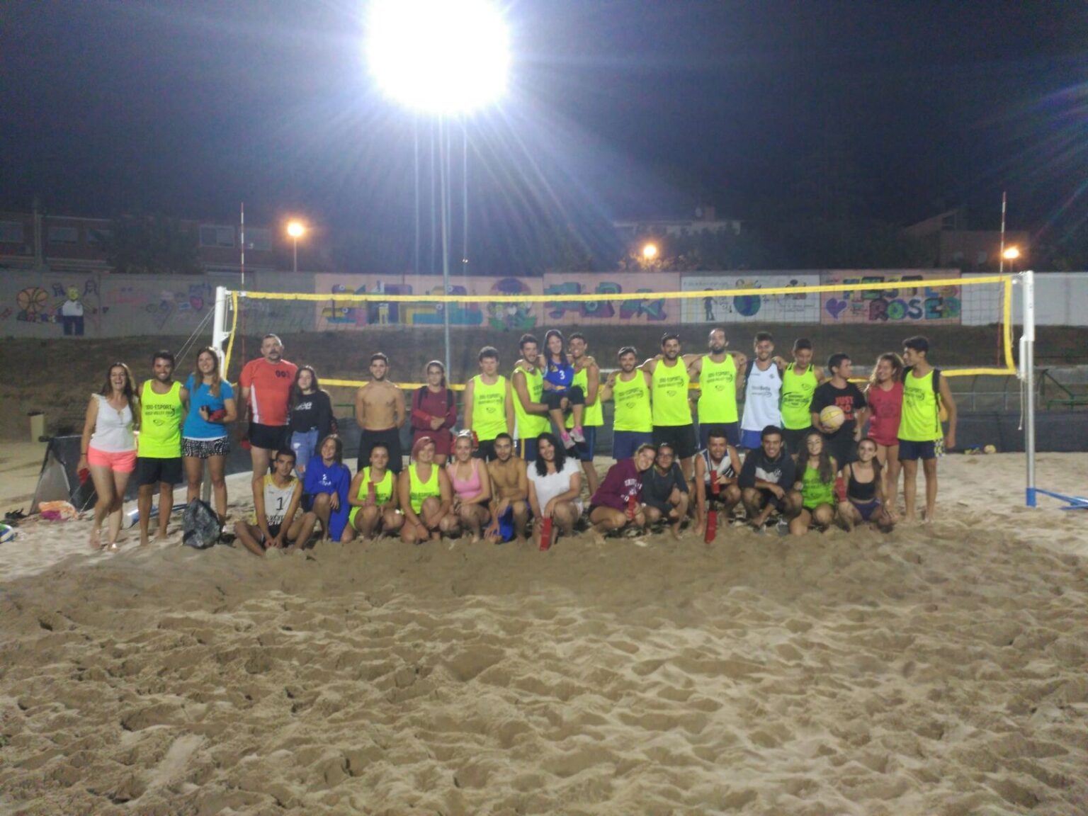 Vallbona i Capellades acullen el Torneig Beach Volley Tour