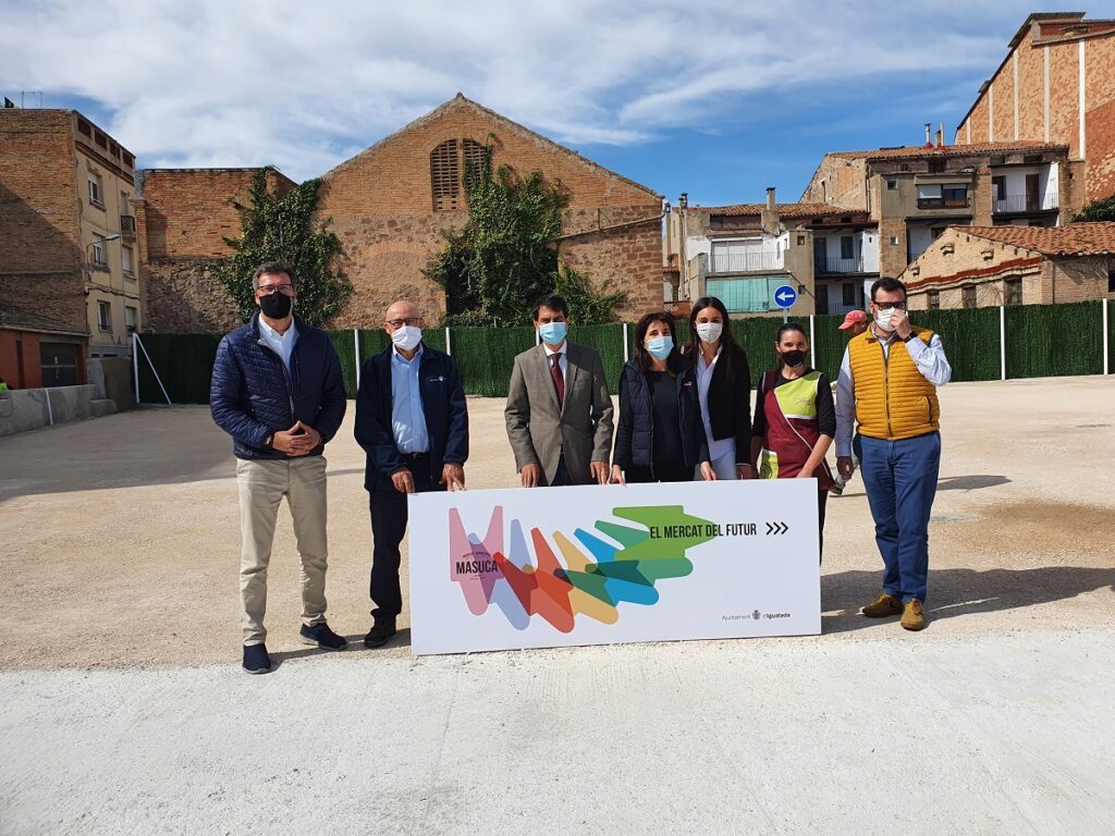 Igualada estrena una nova zona blanca d’aparcament al carrer de la Virtut