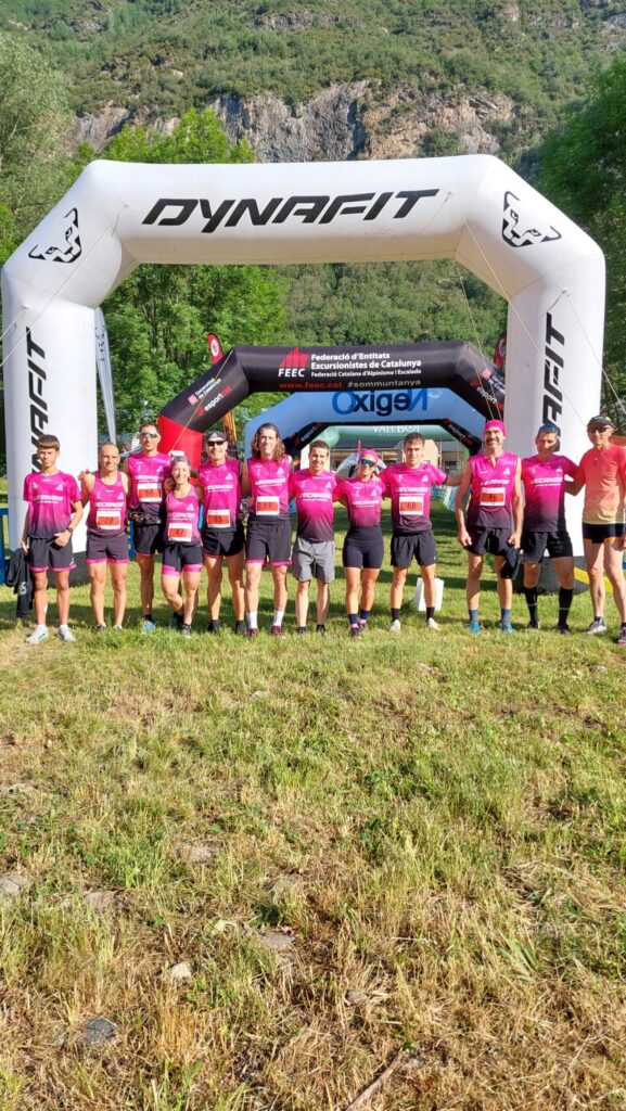 Jordi Bolet i Martí Paín de la UECANOIA Campions de Catalunya de Curses Verticals