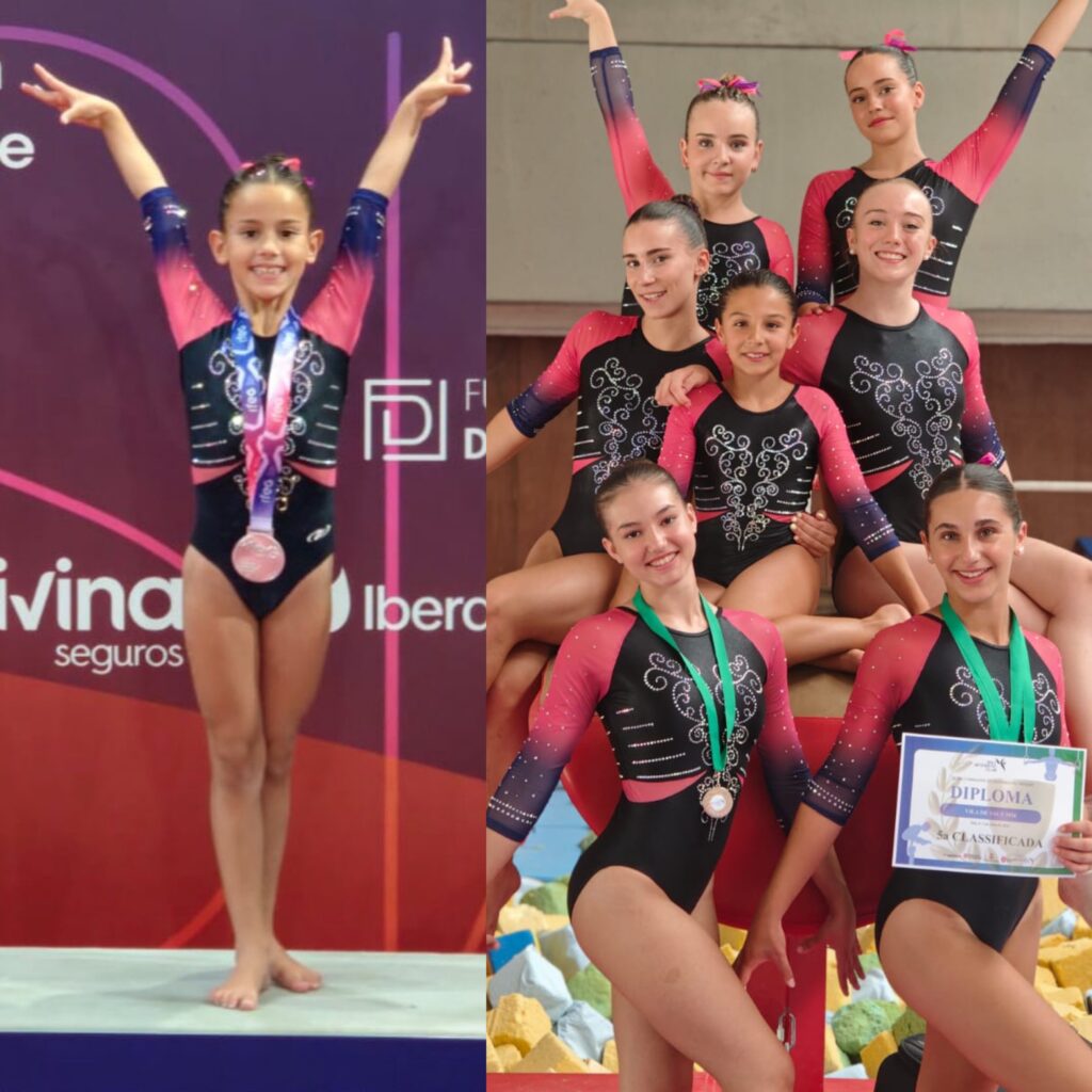 Èlia Torras (Anoia Club Gimnàstic), subcampiona d’Espanya als 9 anys