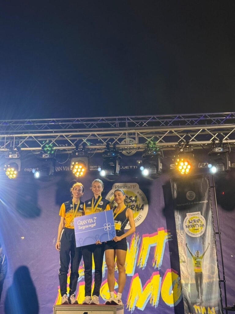 Anna Torras i Judit Navarro – CAI – guanyadores dels 5 i 10 Km. de l’Hospitalet