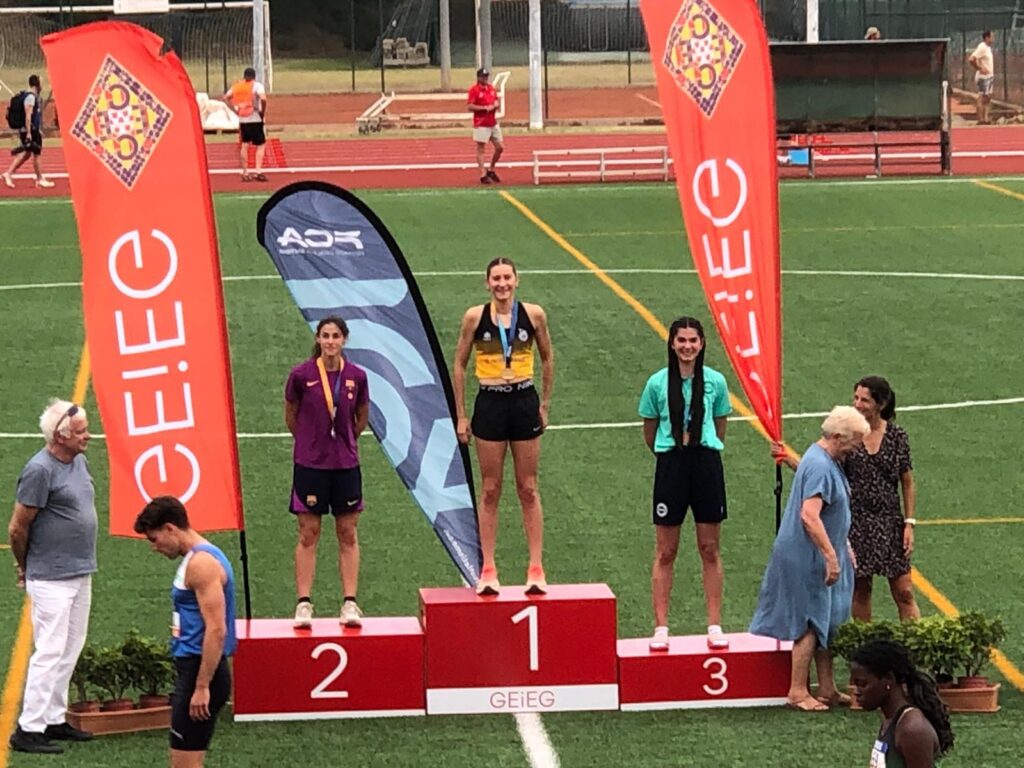 12 medalles per als atletes del CAI als Campionats de Catalunya Sub-18 i Sub-23