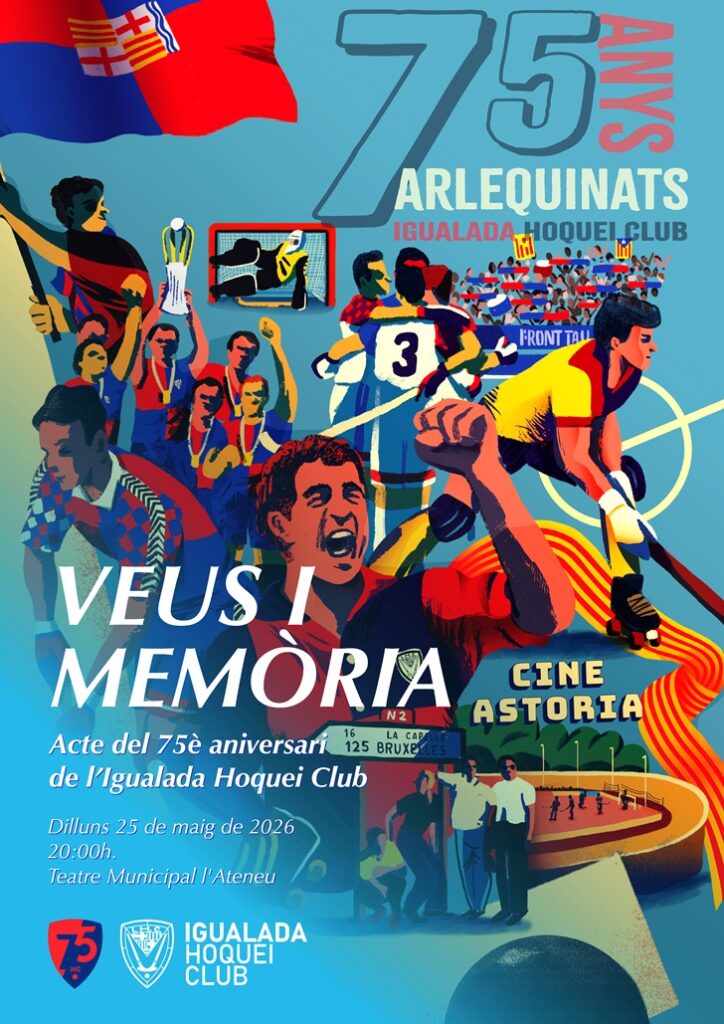 L’Igualada Hoquei Club celebra dilluns l’acte central del seu 75è aniversari