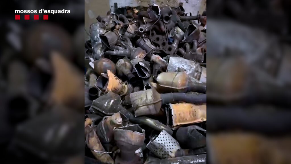 Desarticulada una xarxa de tràfic de catalitzadors robats a l’Anoia i arreu de Catalunya