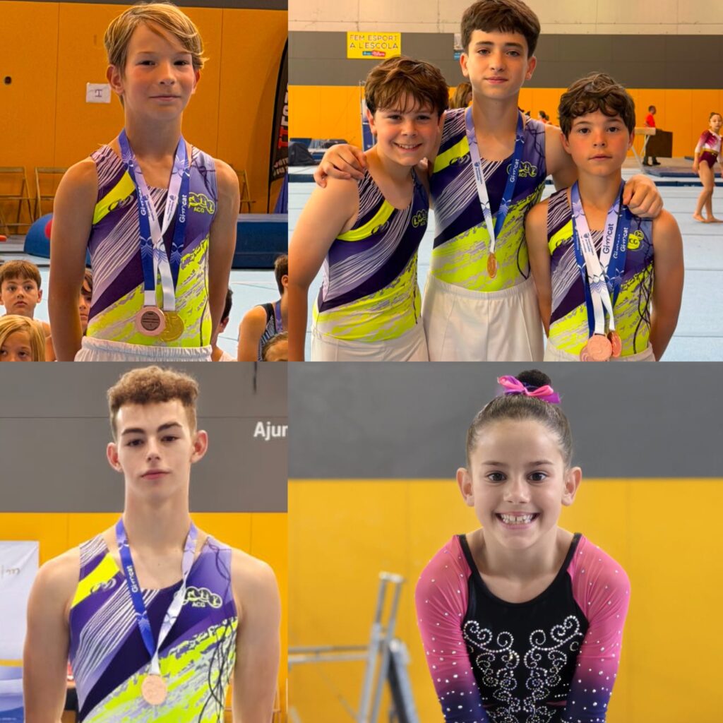 L’Anoia Club Gimnàstic brilla al Campionat de Catalunya de Gimnàstica Artística Masculina i femenina