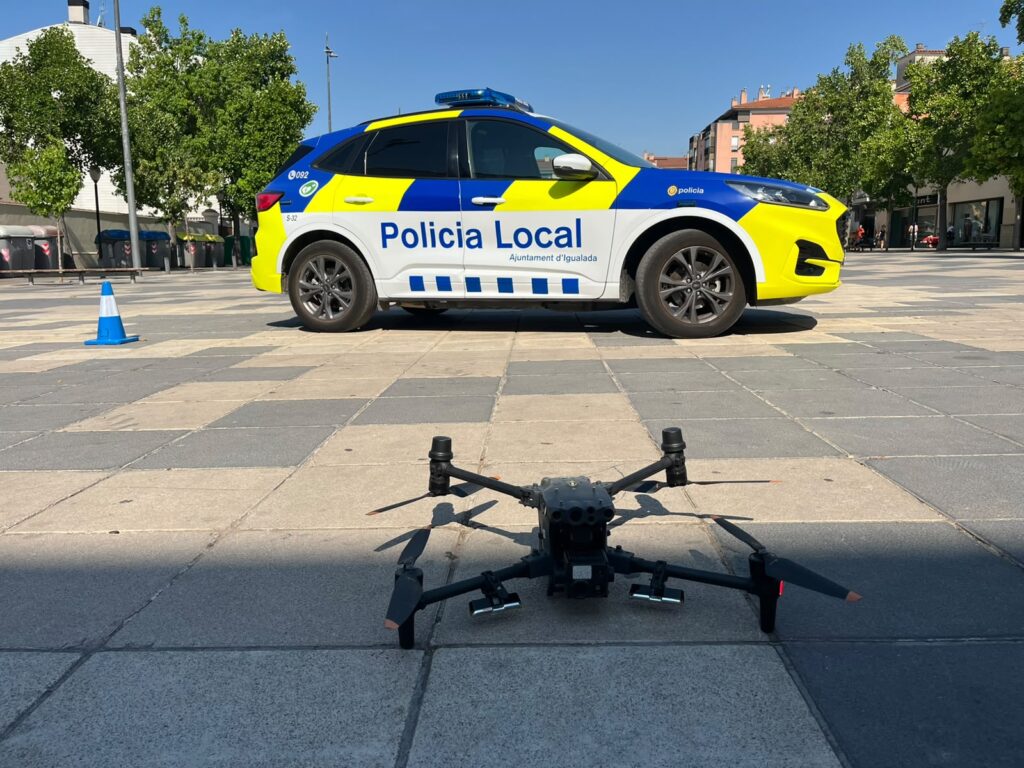 La Policia Local d’Igualada posa en marxa una unitat de dron