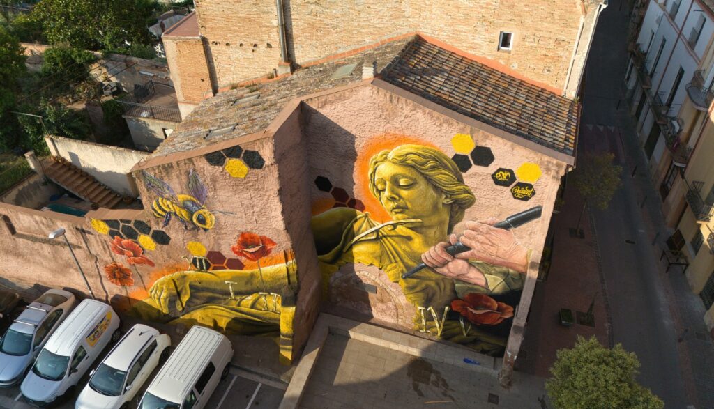 El Grafftech Fest tornarà a omplir Piera d’art urbà amb tres nous murals inspirats en la història i la identitat local