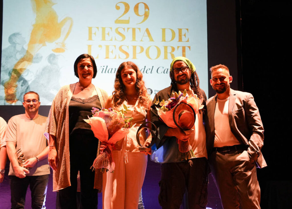 Alba Robles i Rubén Casado, millors esportistes de l’any a Vilanova del Camí