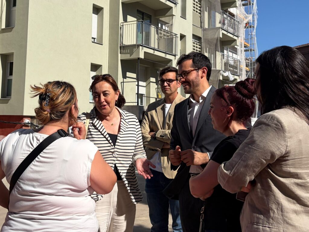 La consellera de Territori, Sílvia Paneque, visita Igualada