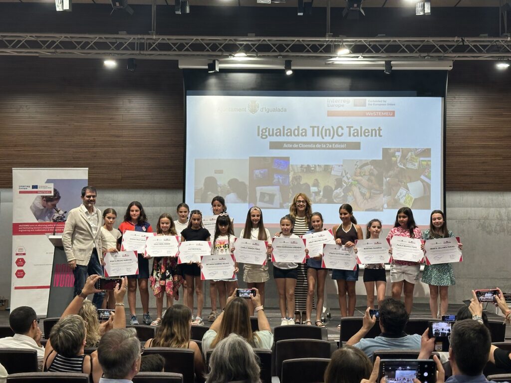 Acaba la segona edició del projecte Igualada Ti(n)c Talent amb un reconeixement a les participants