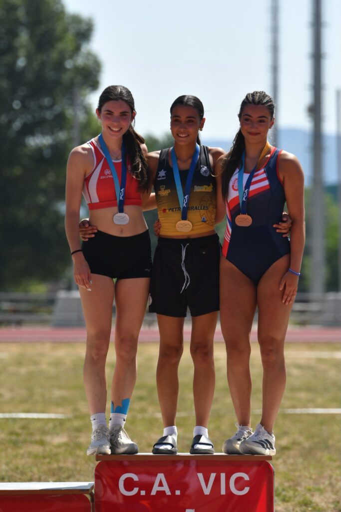 5 medalles per als atletes del CAI al campionat de Catalunya Sub-20
