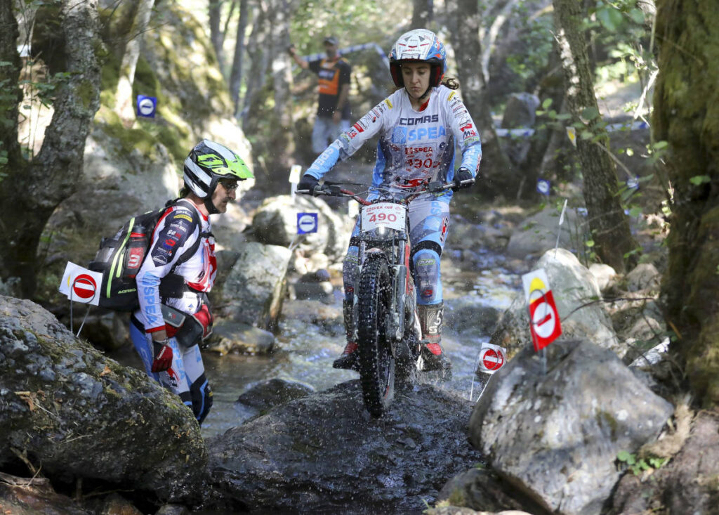 Maria López del Río suma una victòria i un segon lloc al Campionat d’Espanya de Trial