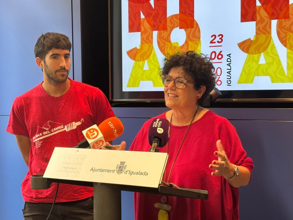 Igualada es prepara per viure un Sant Joan de foc, tradició i cultura popular