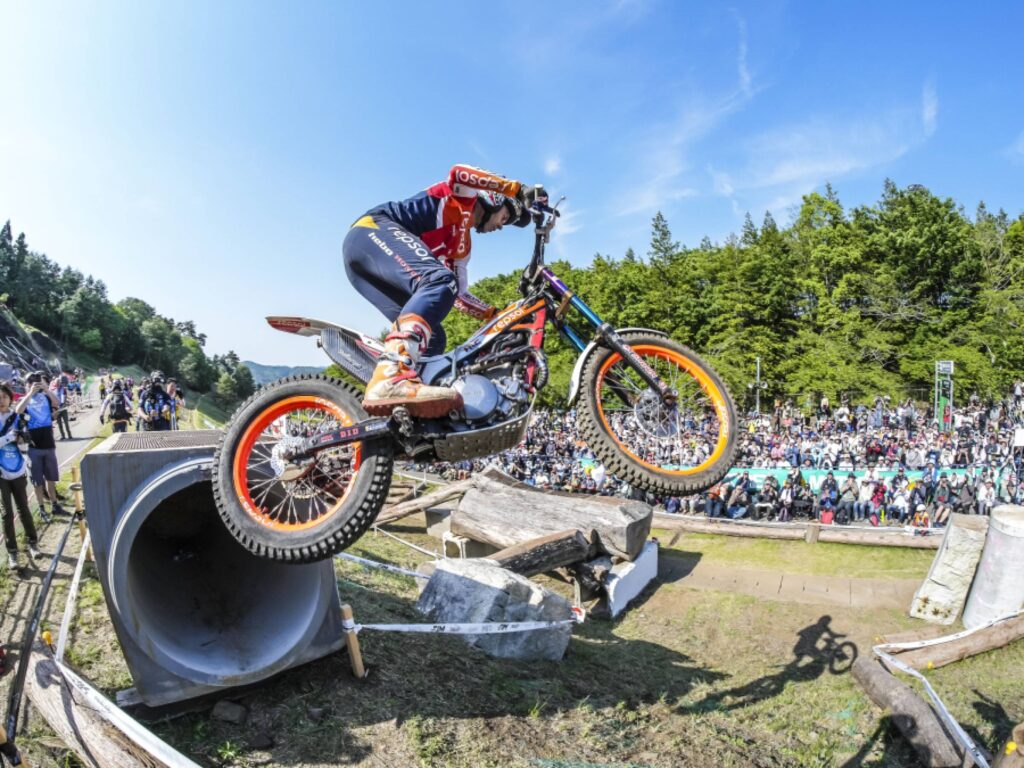 Victòries de Toni Bou i Àlex Canales al Trial del Japó