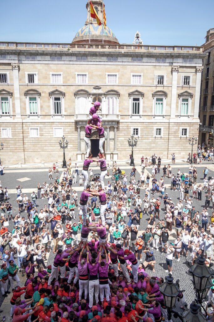 Els Moixiganguers planten el 5d8 a Barcelona