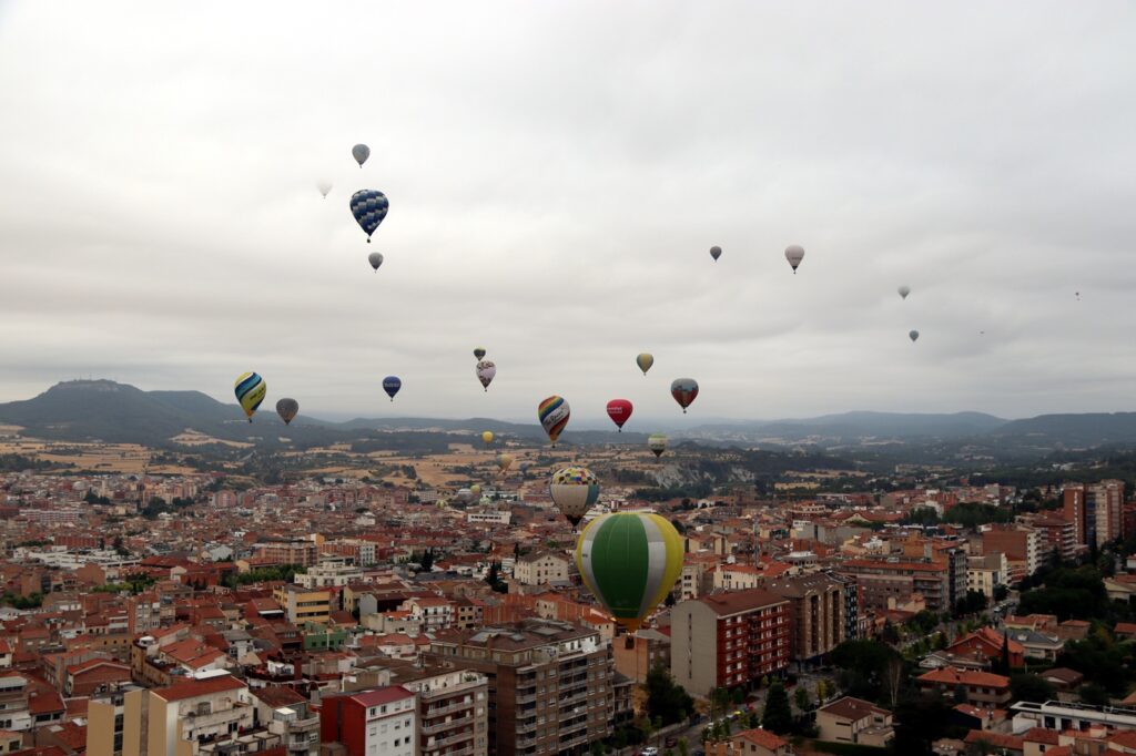 Suspesos els vols de l’European Balloon Festival per l’alt risc d’incendi