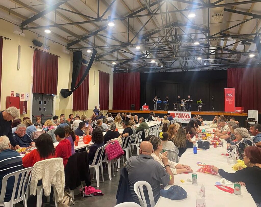 El PSC Anoia celebrarà la Festa de la Rosa a Montbui el 31 de maig