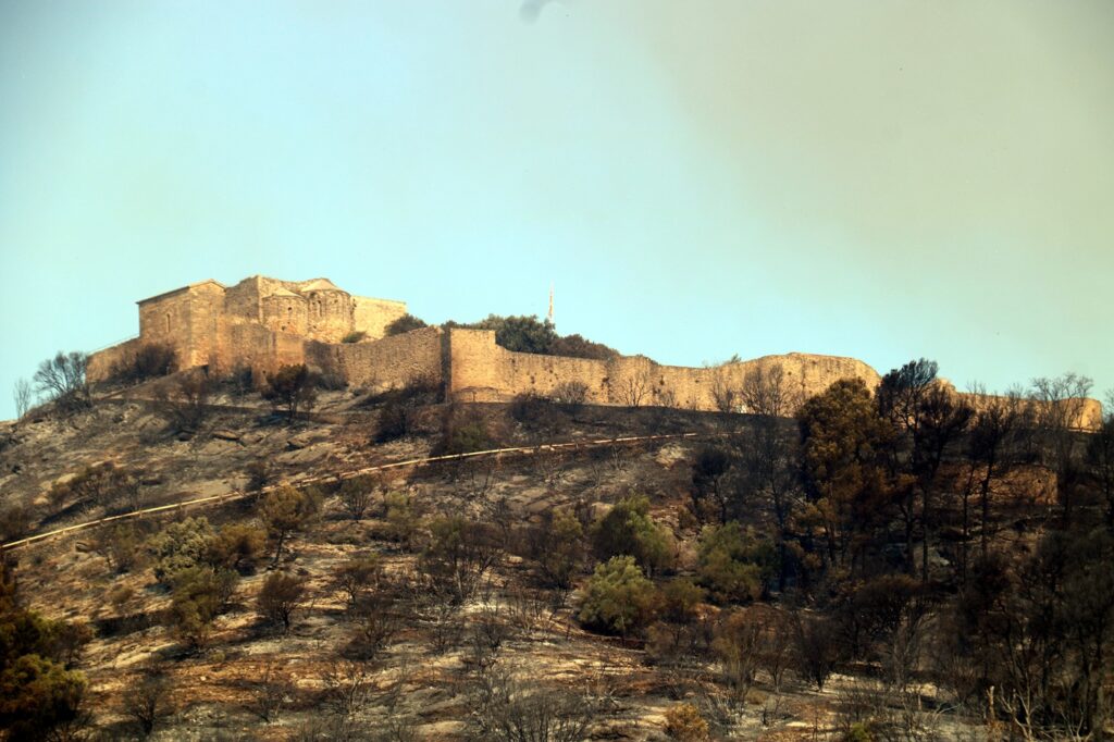 Veïns afectats per l’incendi de l’Anoia: «Hem passat molta por i nervis»