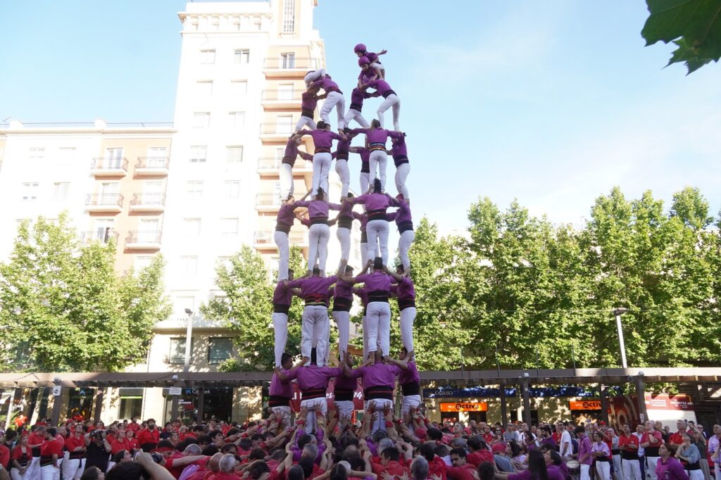 Diada d’altíssim nivell al Pati de Valls, amb un bon paper per part dels Moixiganguers