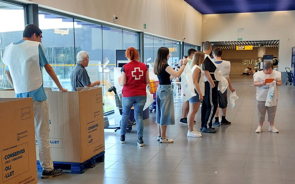 L’Operació Primavera recull més de 5.600 quilos d’aliments a Igualada
